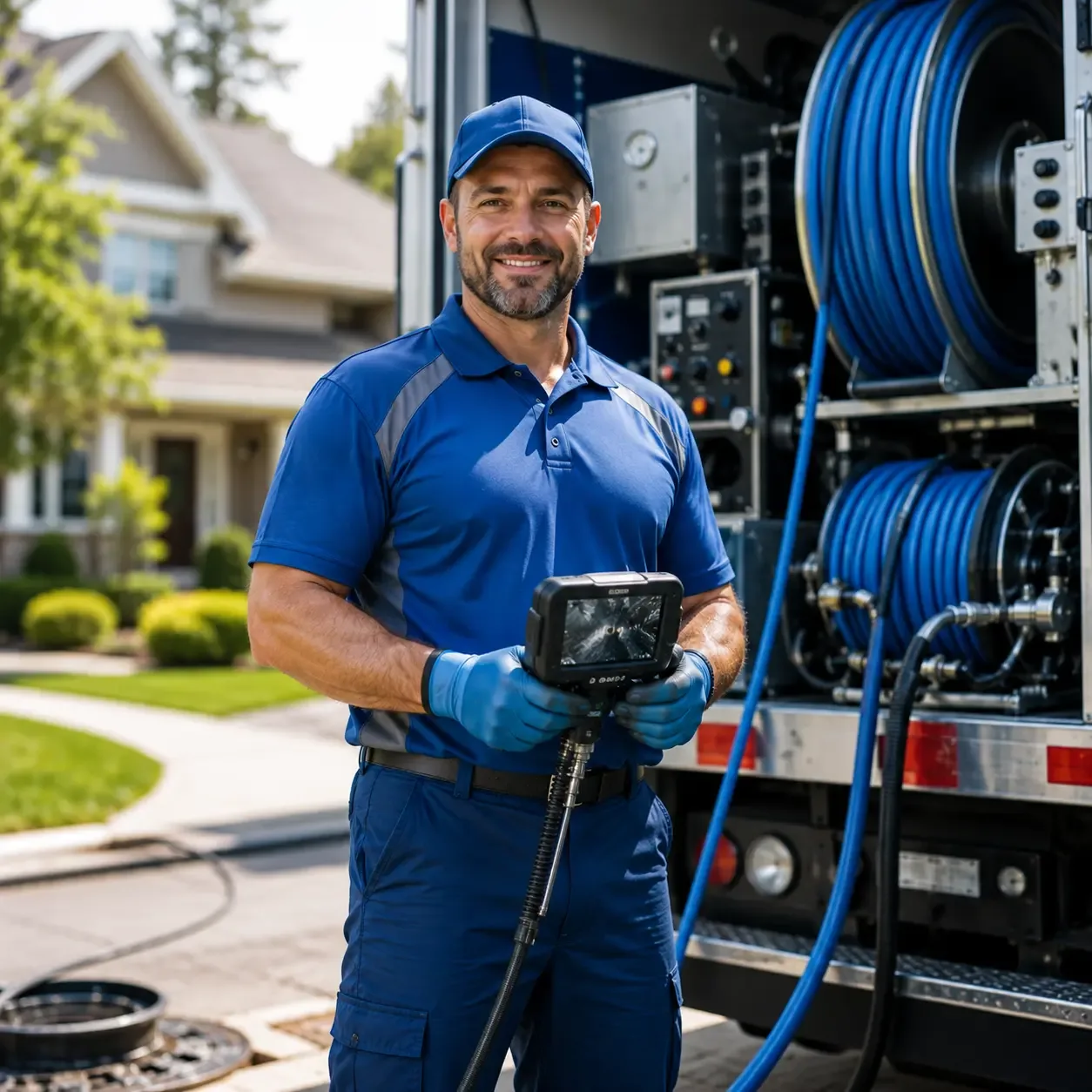 Local outdoor drain cleaning specialists in Charlottesville, IN